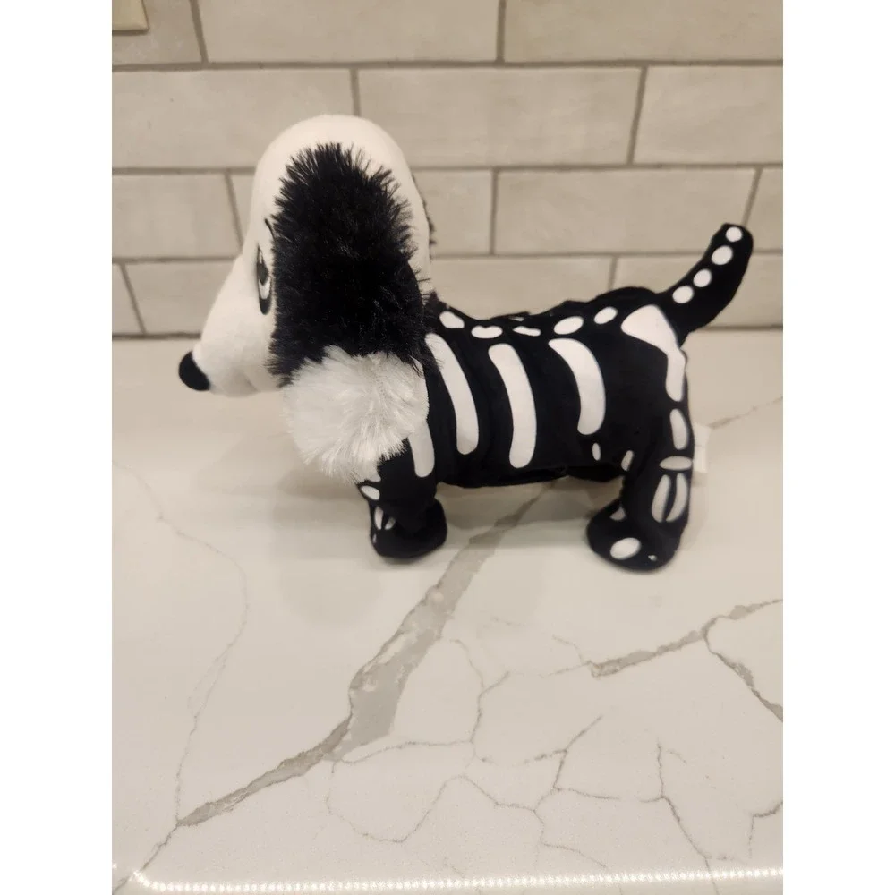 Gemmy Boney Skeleton Singing Dog Animated Dance Halloween Spooky Scary Skeletons